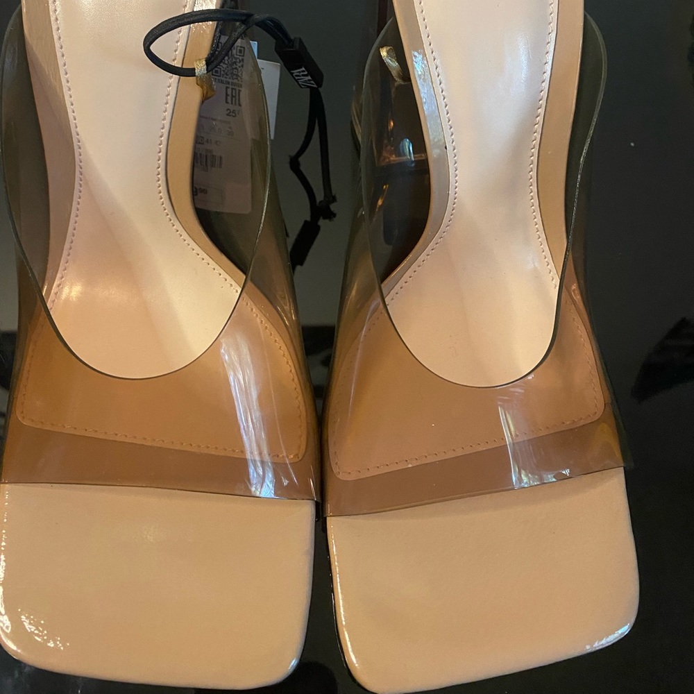 zara women mules size 9.5 new